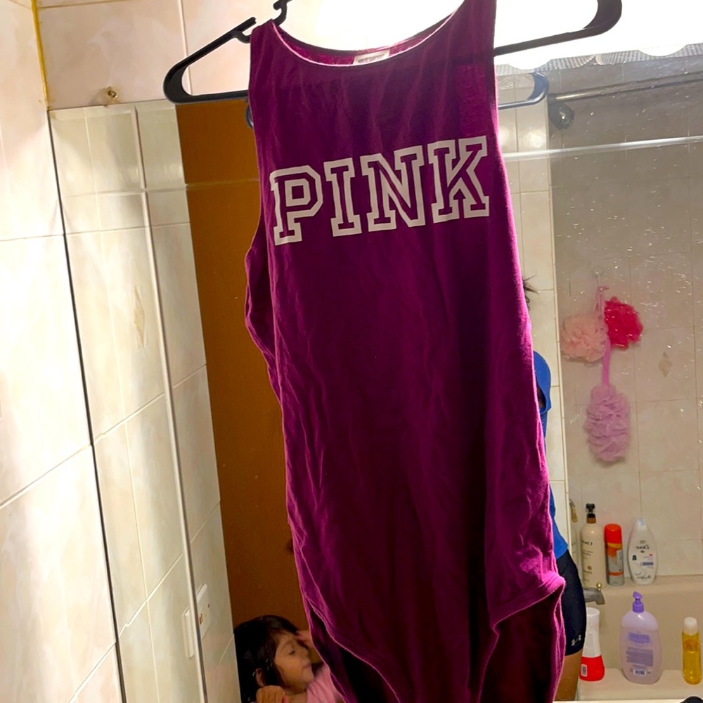 Victoria secret PINK bodysuit, size medium